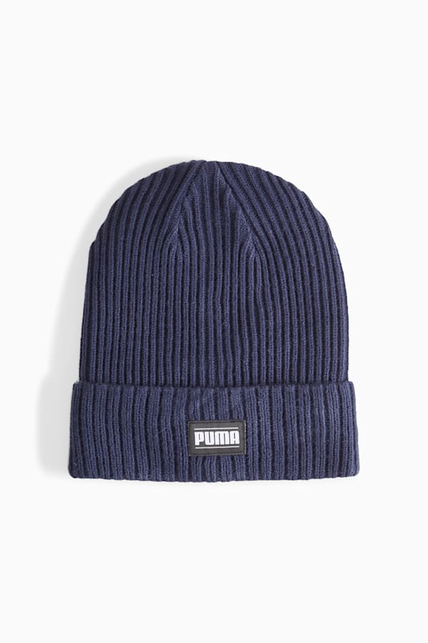 Classic Cuff Ribbed Beanie, PUMA Navy, extralarge-GBR