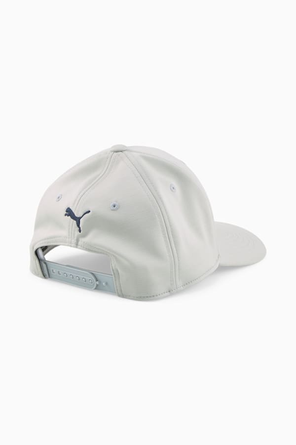 P Golf Cap, Ash Gray-Navy Blazer, extralarge
