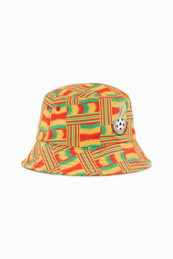 Ghana Football Bucket Hat, Pelé Yellow, extralarge