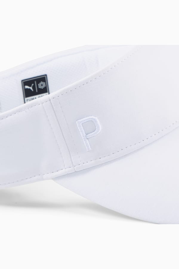 P Golf Visor Women, White Glow, extralarge