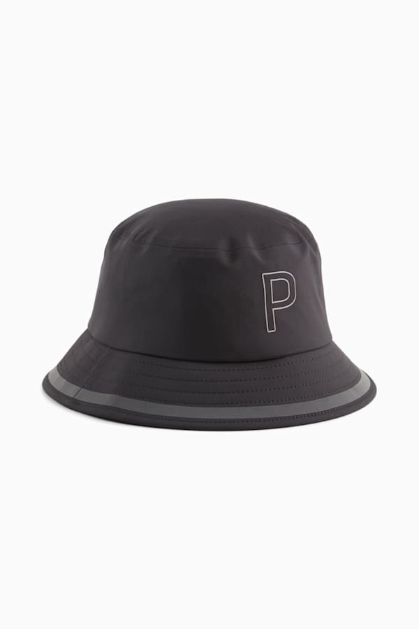 DRYLBL Storm Golf Bucket Hat, PUMA Black, extralarge