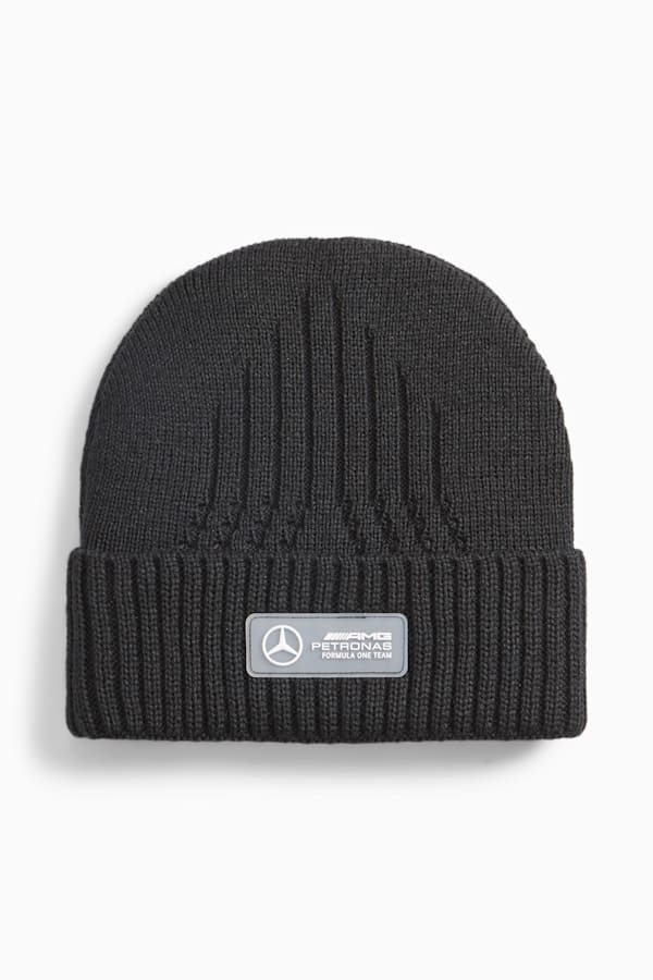 Mercedes-AMG PETRONAS Beanie, PUMA Black, extralarge