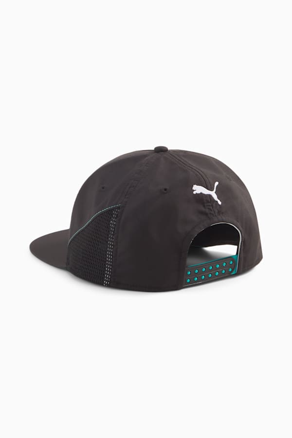 Mercedes-AMG PETRONAS Flat Brim Cap, PUMA Black, extralarge