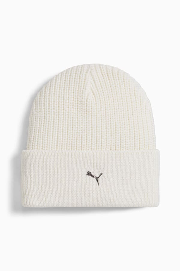 Metal Cat Beanie, Warm White, extralarge
