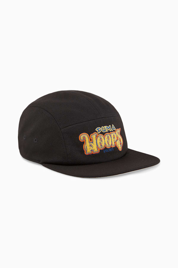 5-Panel Basketball Cap, PUMA Black, extralarge