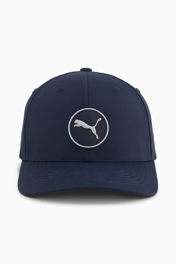 Circle Cat Tech Golf Cap, Deep Navy, extralarge
