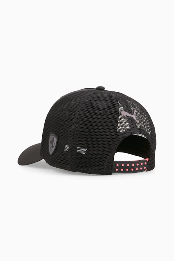Scuderia Ferrari Race Neon Energy Trucker Cap, PUMA Black-AOP, extralarge-GBR