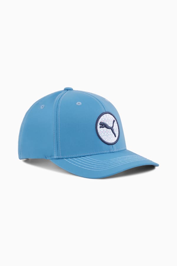Fairisle Tech Cap, Blue Horizon, extralarge