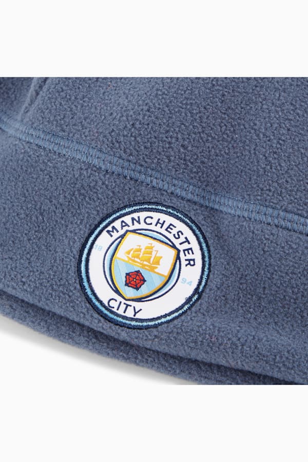Manchester City Fleece Beanie, Inky Blue, extralarge-GBR
