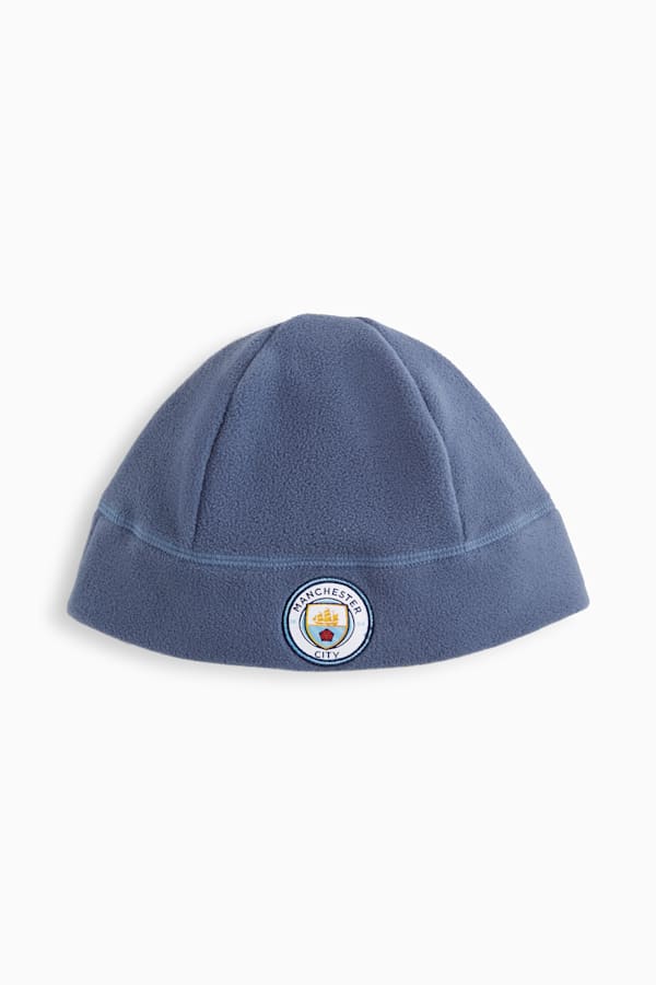 Manchester City Fleece Beanie, Inky Blue, extralarge-GBR