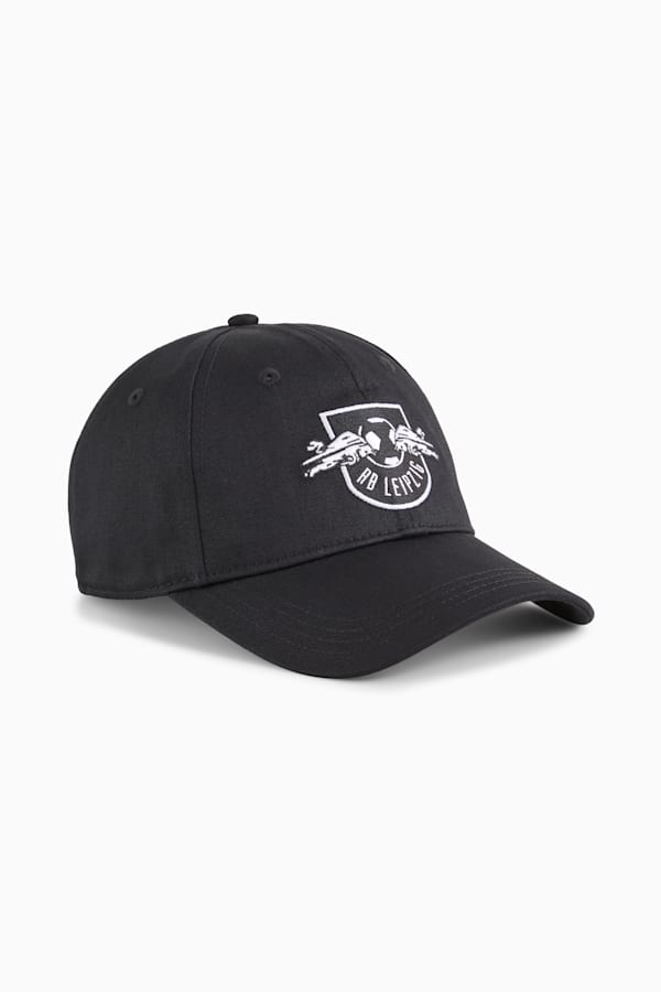 RB Leipzig ftblESSENTIALS Cap, PUMA Black-PUMA White, extralarge-GBR