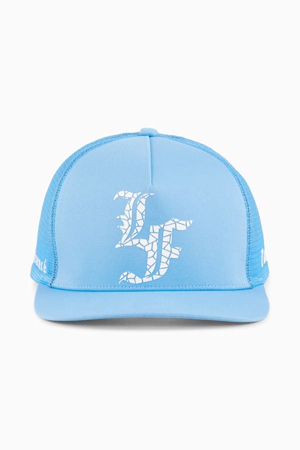 PUMA HOOPS x LAFRANCÉ Trucker Cap, Team Light Blue, extralarge