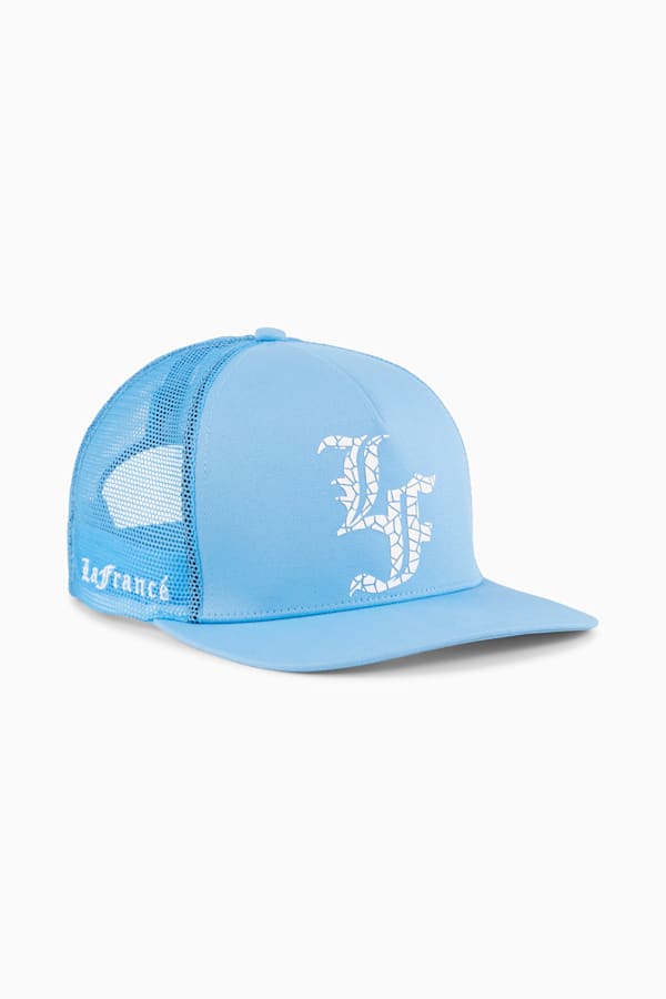 PUMA HOOPS x LAFRANCÉ Trucker Cap, Team Light Blue, extralarge