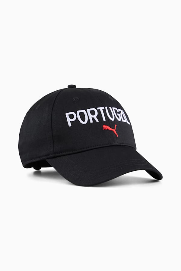 Portugal Football Fan Cap, PUMA Black-PUMA White, extralarge
