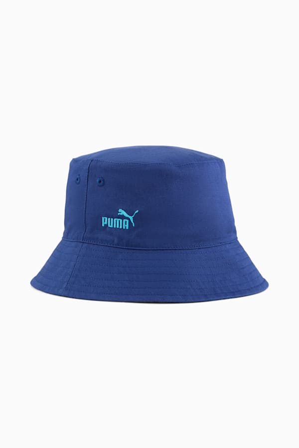 Manchester City ftblNRGY Reversible Bucket Hat, Blazing Blue-Bright Aqua, extralarge