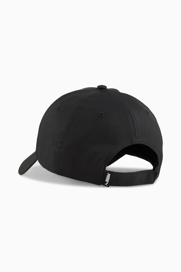 Essentials Metal PUMA Cat Baseball Cap, Puma Black, extralarge