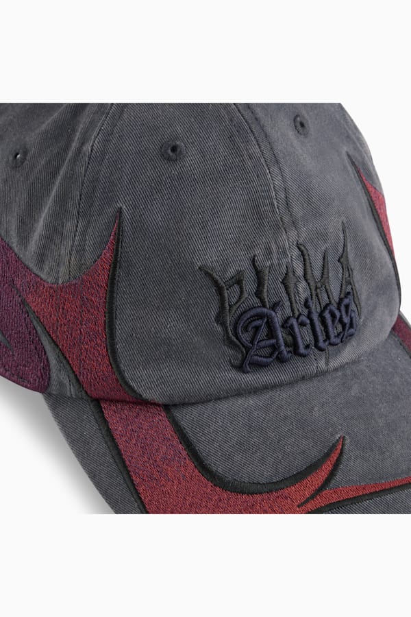 PUMA x ARIES Baseball Cap, PUMA Black, extralarge