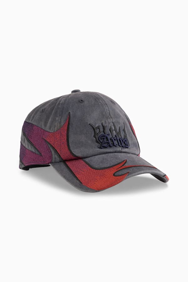 PUMA x ARIES Baseball Cap, PUMA Black, extralarge