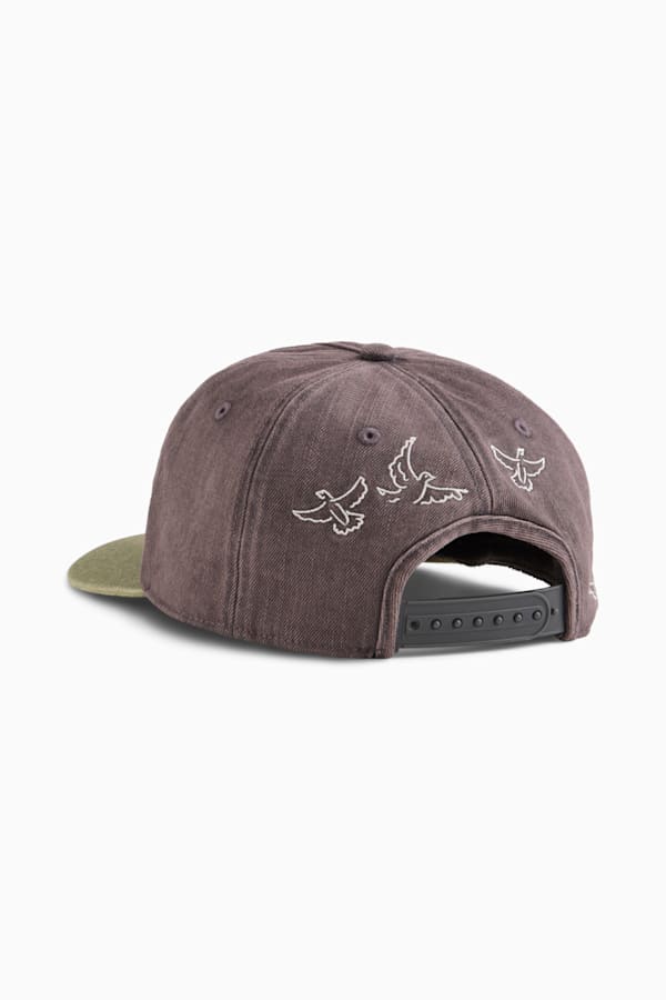 PUMA x KIDSUPER Baseball Cap, Dark Coal, extralarge