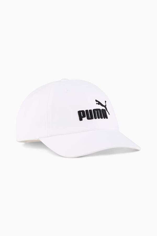 ESS No.1 Logo Baseball Cap Youth, PUMA White, extralarge