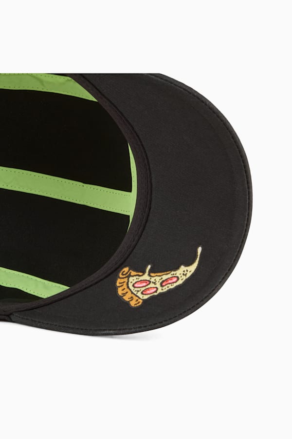 PUMA x TMNT Cap 5 Panel Cap Youth, PUMA Black, extralarge-GBR