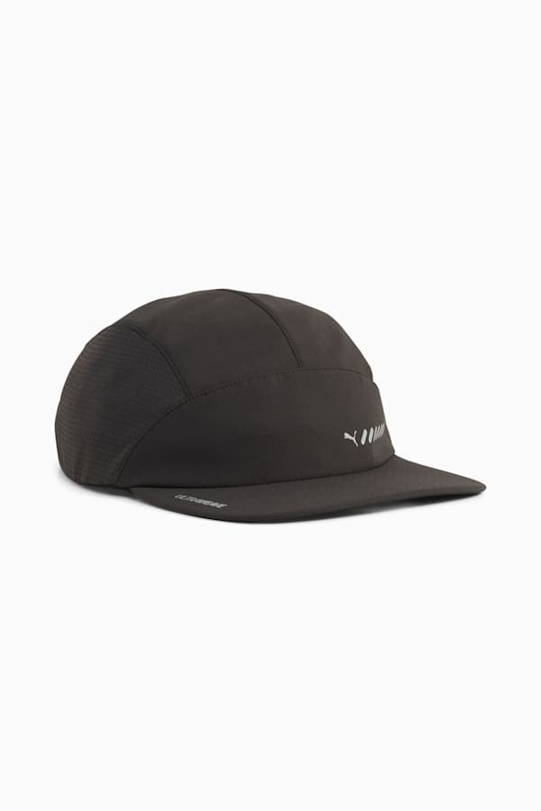 Running Packable 5 Panel Cap, PUMA Black, extralarge