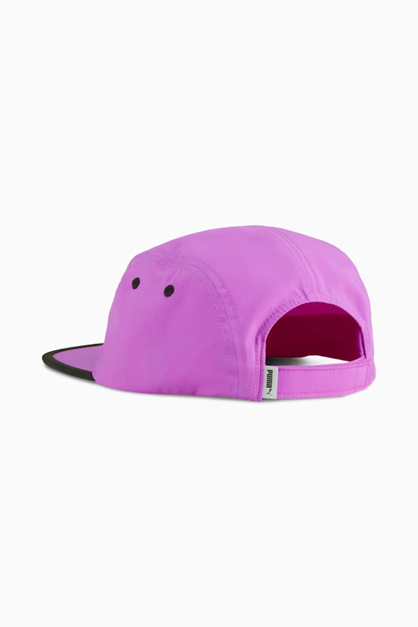 Essentials Running 5 Panel Cap, Wild Berry, extralarge