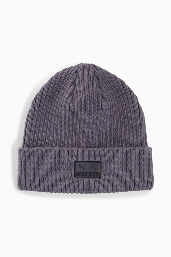 PUMA x HYROX Cuff Beanie, Galactic Gray, extralarge