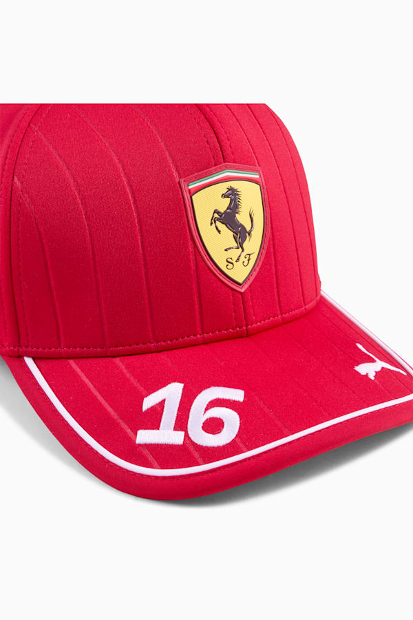 Scuderia Ferrari HP Leclerc Baseball Cap, Dark Cherry, extralarge-GBR