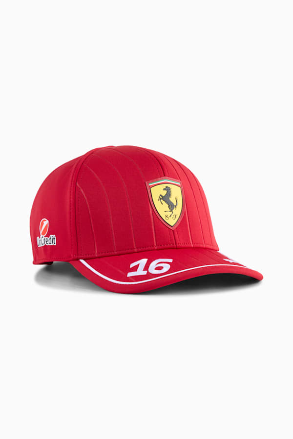 Scuderia Ferrari HP Leclerc Baseball Cap, Dark Cherry, extralarge-GBR