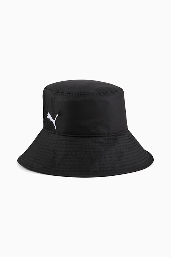 Morocco Fan Cord Bucket Hat, PUMA Black-Power Green, extralarge-GBR