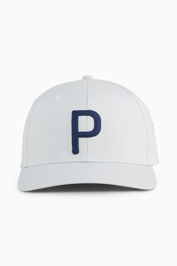 Heritage P Tech Golf Cap Men, Ash Gray-Deep Navy, extralarge-GBR