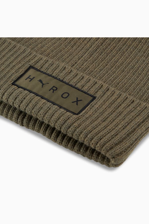 PUMA x HYROX Cuff Beanie, Loden Green, extralarge