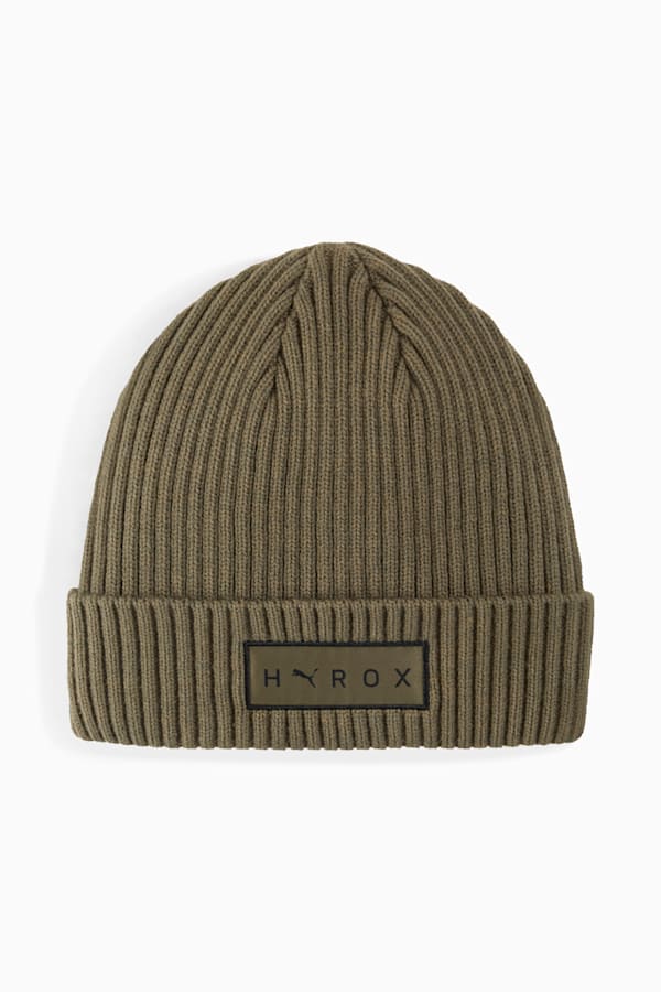 PUMA x HYROX Cuff Beanie, Loden Green, extralarge