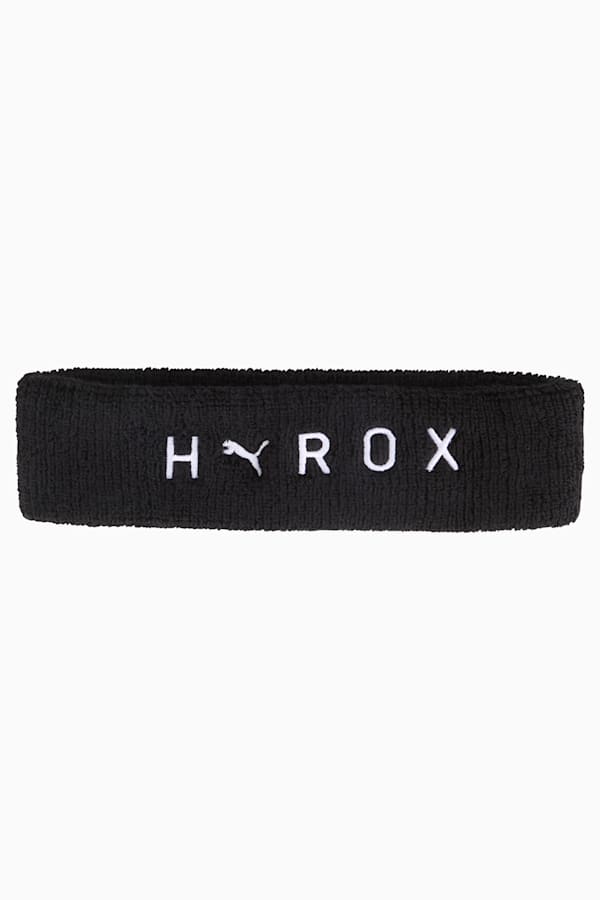 PUMA x HYROX Headband, Puma Black, extralarge