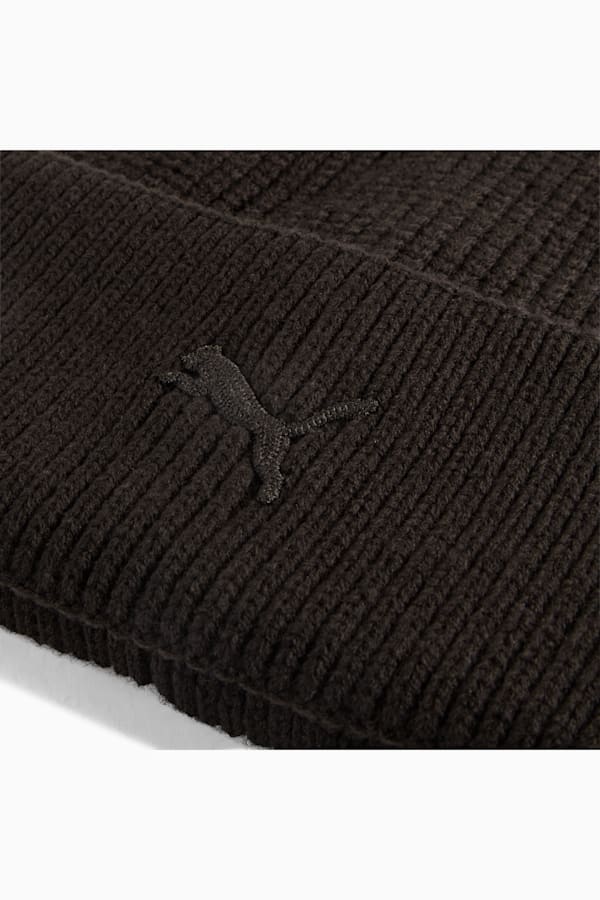 Wardrobe Essentials Chunky Mid Crown Beanie, PUMA Black, extralarge-GBR