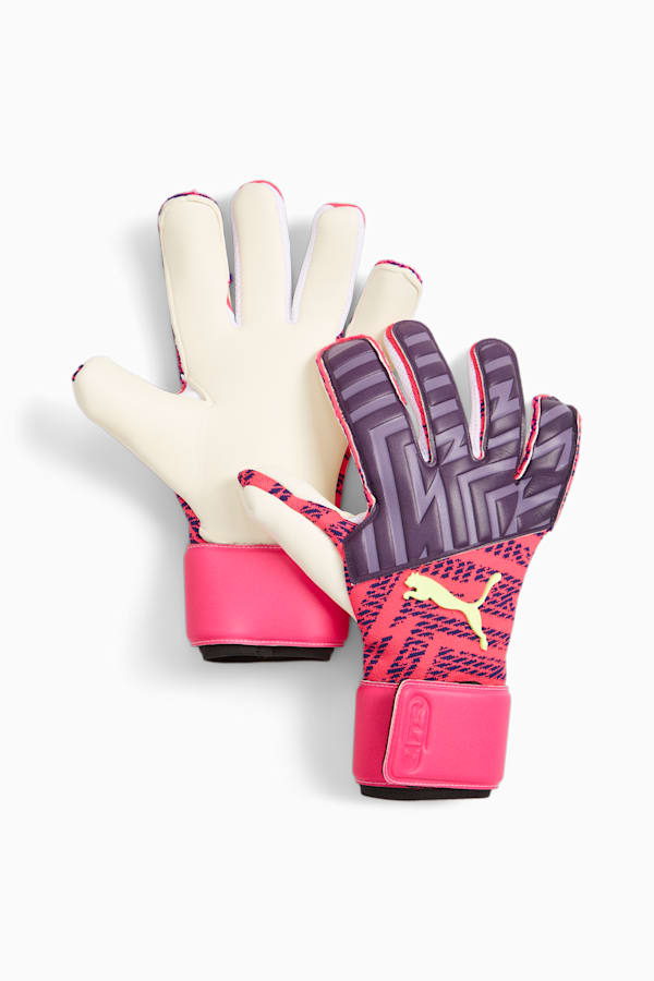 FUTURE PRO Hybrid Goalkeeper Gloves, Purple Charcoal-Ravish, extralarge-GBR