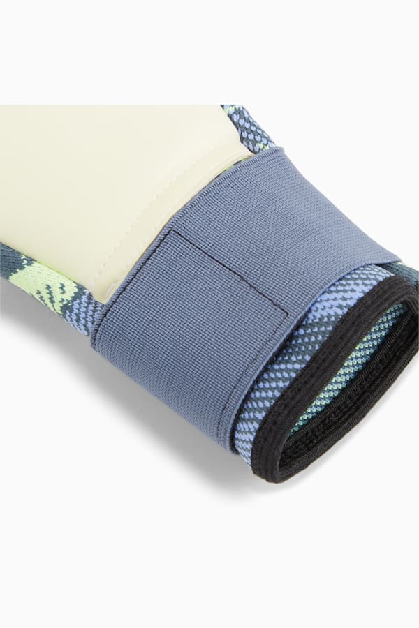 FUTURE Pro Hybrid Goalkeeper Gloves, Gray Skies-Fizzy Apple, extralarge