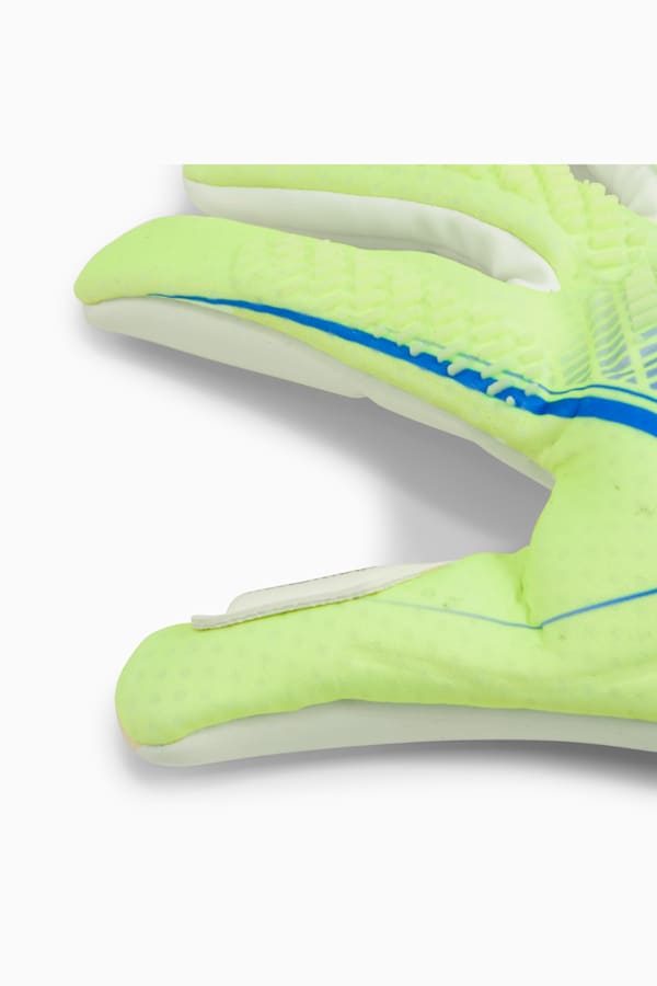 ULTRA ULTIMATE Hybrid Goalkeeper Gloves, Fizzy Apple-Bluemazing, extralarge
