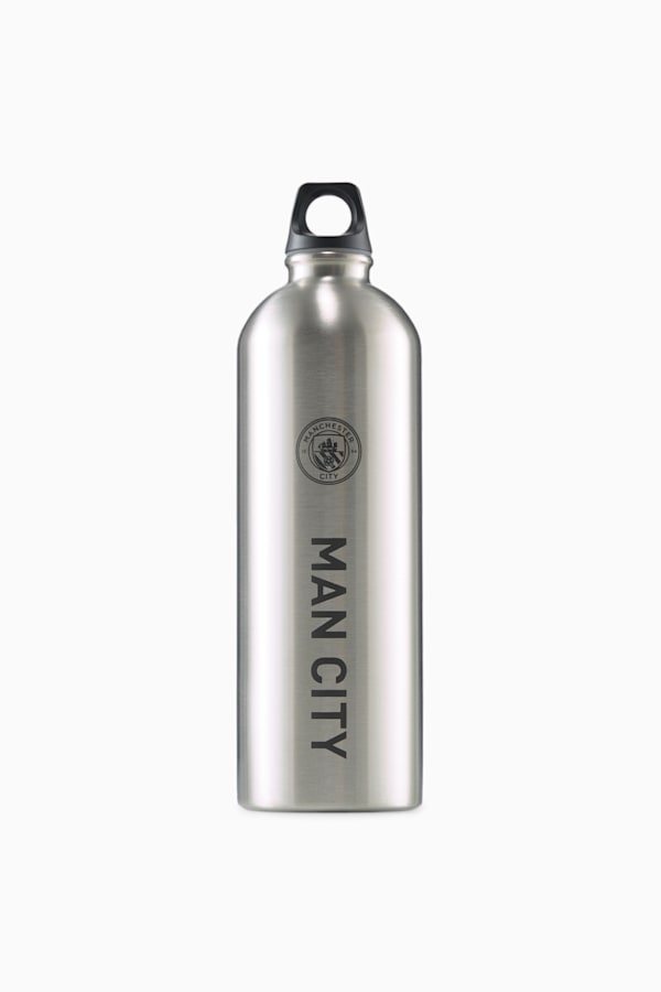 Manchester City F.C. Stainless Steel Bottle, Silver-stainless steel, extralarge-GBR