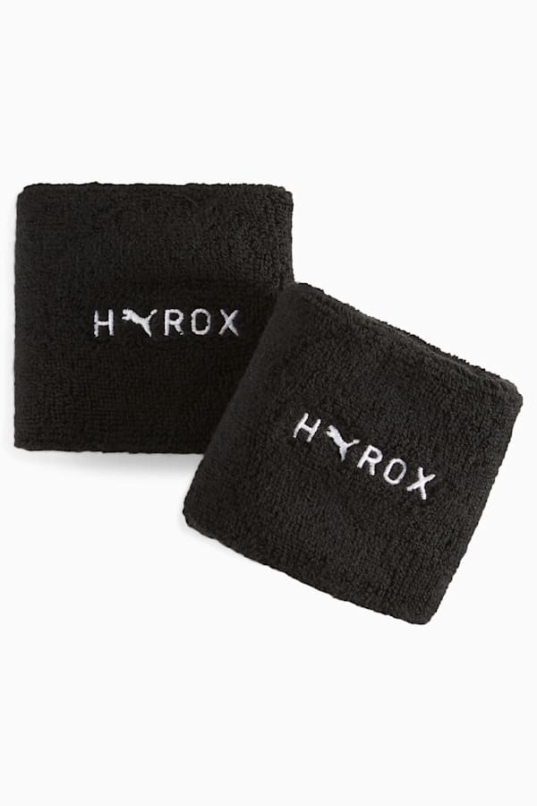 PUMA x HYROX Wristband, PUMA Black, extralarge