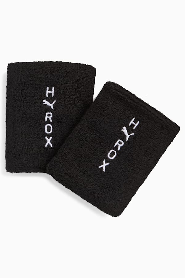 PUMA x HYROX Long Wristband, PUMA Black, extralarge-GBR