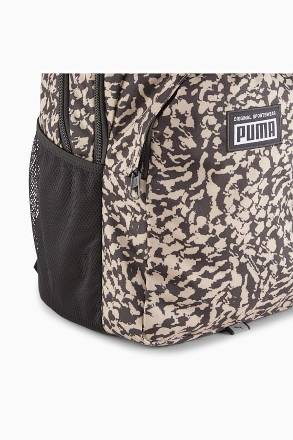 Academy Backpack, PUMA Black-Sand Dune-AOP, extralarge