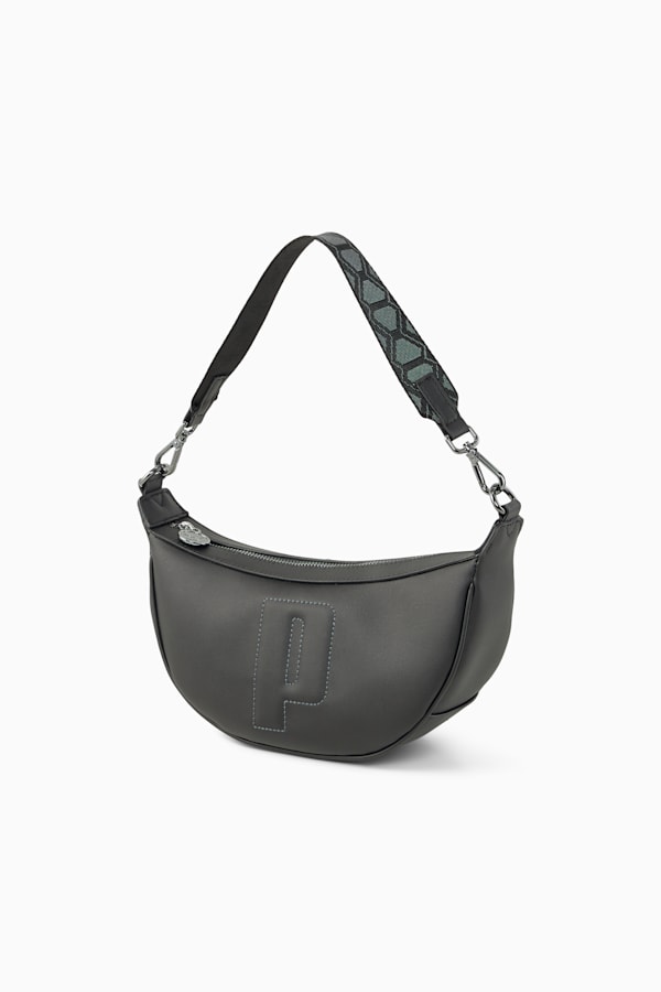 PUMA Sense Mini Hobo Bag, PUMA Black, extralarge