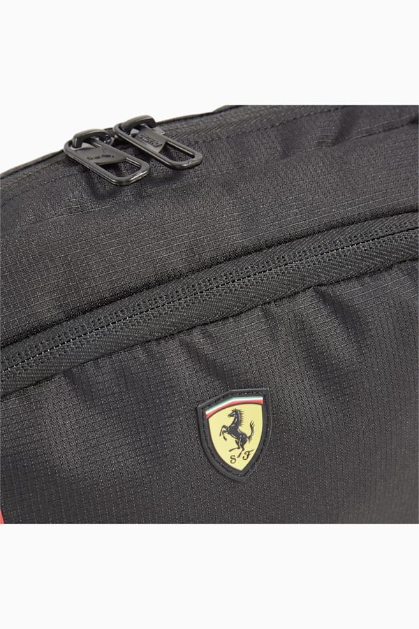 Scuderia Ferrari SPTWR Race Waist Bag, PUMA Black, extralarge