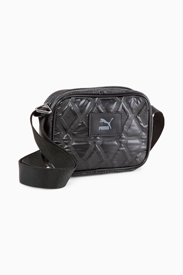 Classics Archive Women's Cross Body Bag, PUMA Black-Metallic, extralarge-GBR