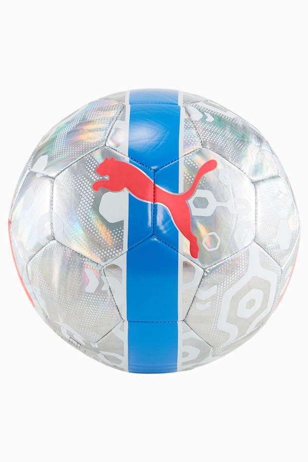 PUMA Cup Football, PUMA Silver-Ultra Blue-Fire Orchid, extralarge