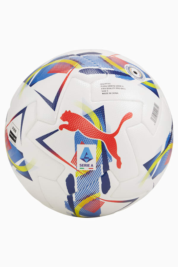 Orbita Serie A Football (FIFA® Quality Pro), PUMA White-multicolor, extralarge