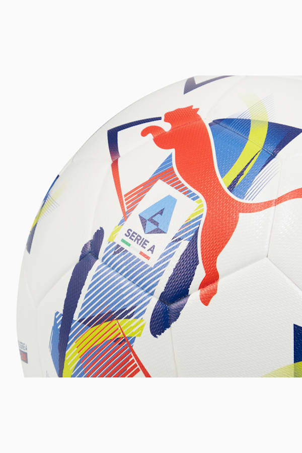 Serie A Football (FIFA® Quality), PUMA White-multicolor, extralarge