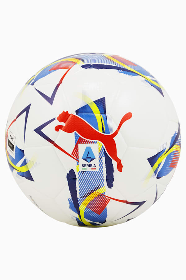 Serie A Football (FIFA® Quality), PUMA White-multicolor, extralarge